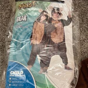 Bear Hooded Suit Costume